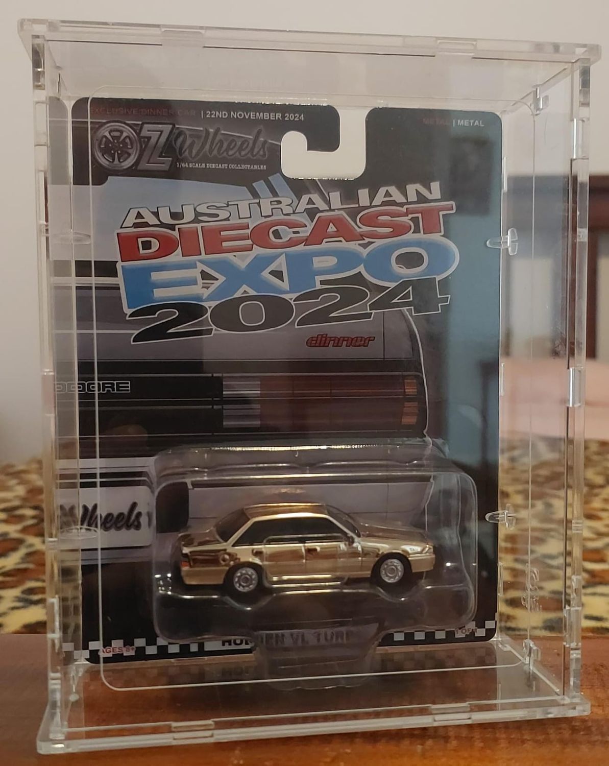 OZW-101T Acrylic DIsplay Case for Single Carded OZWheels Car
