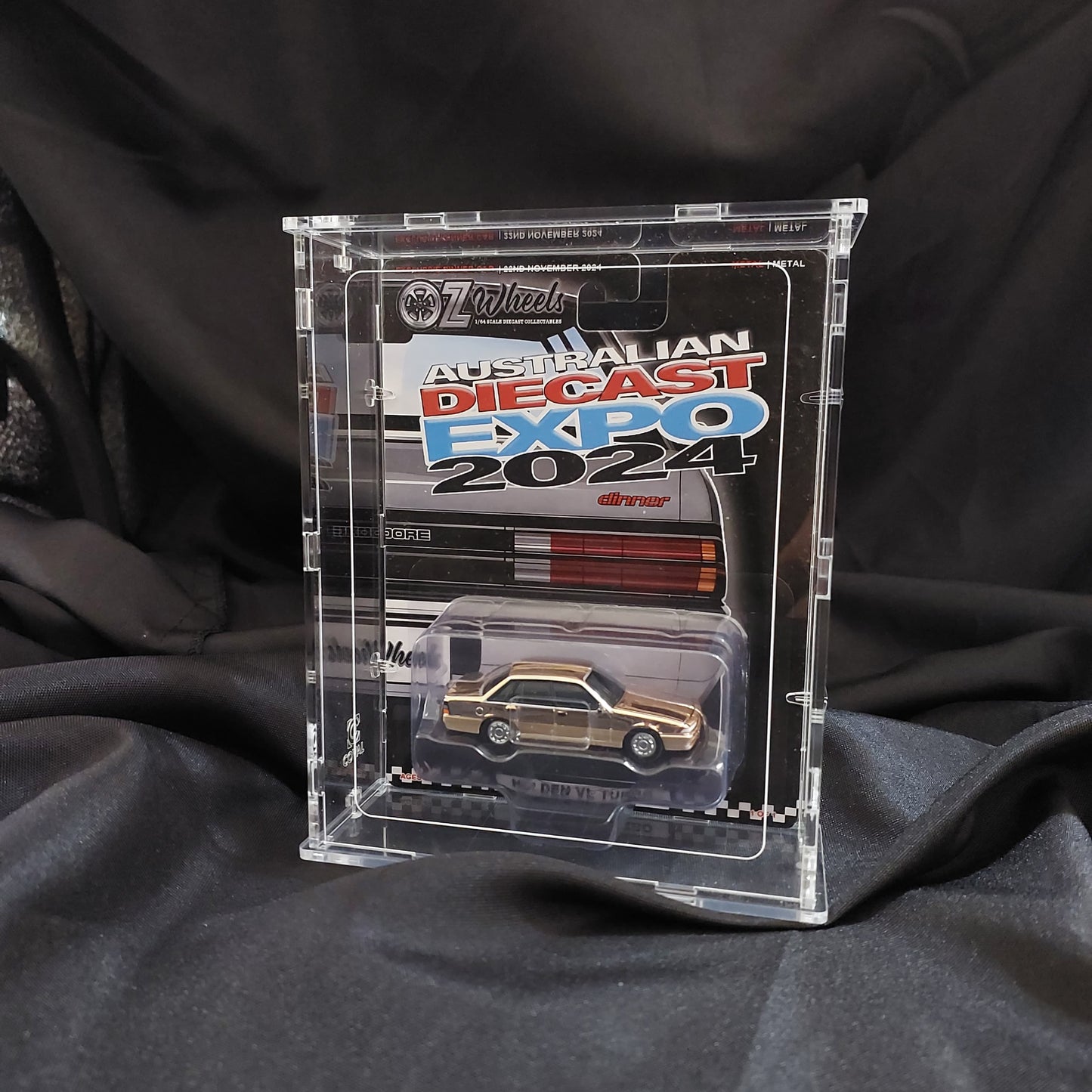 OZW-101T Acrylic DIsplay Case for Single Carded OZWheels Car