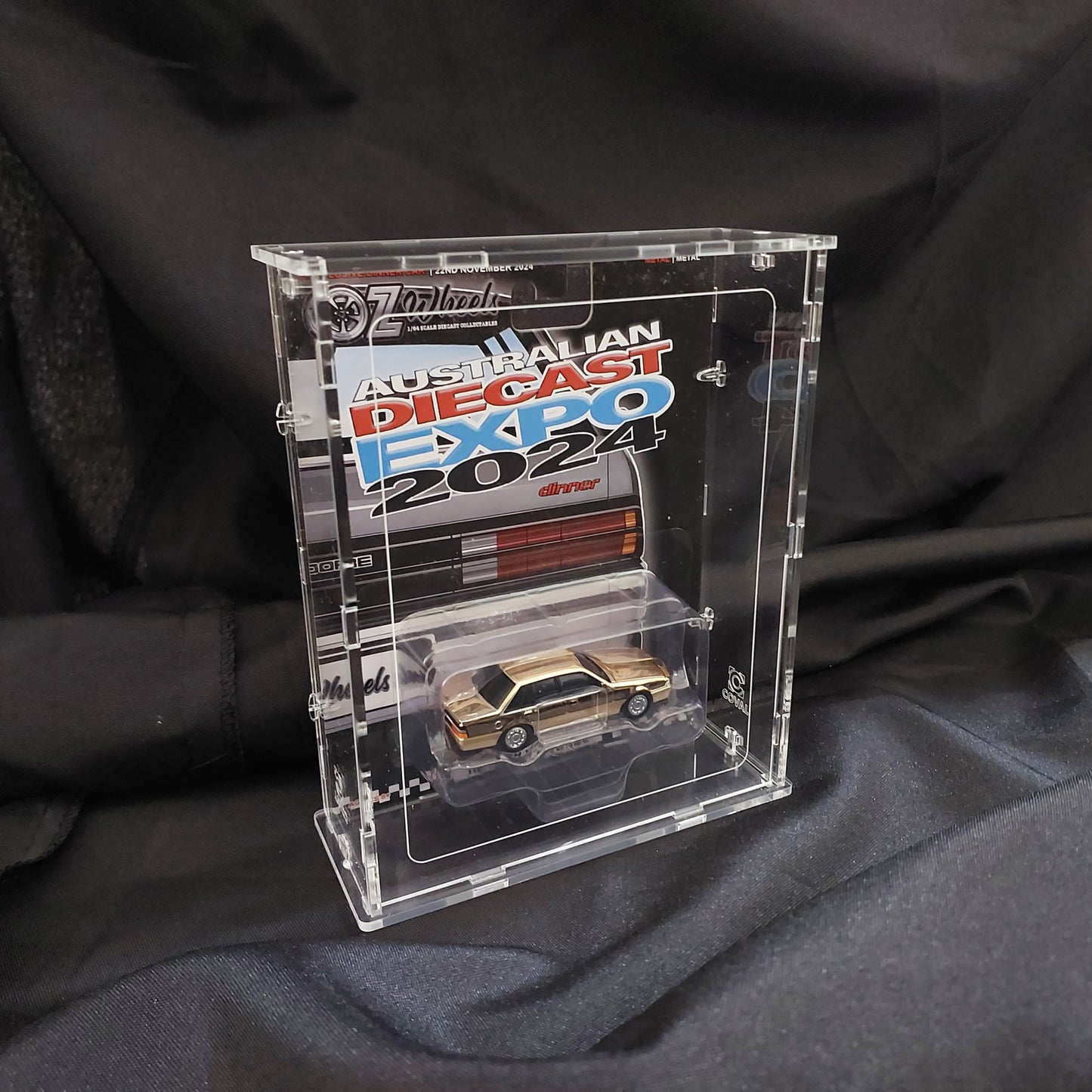 OZW-101T Acrylic DIsplay Case for Single Carded OZWheels Car