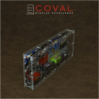 HRC-401 Acrylic Display Case for 4 x 1 Carded RLC and Mainline Hot Wheels