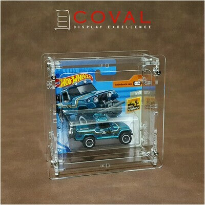 HSC-101 Acrylic Display Case for Single Short Carded Hot Wheels and Matchbox