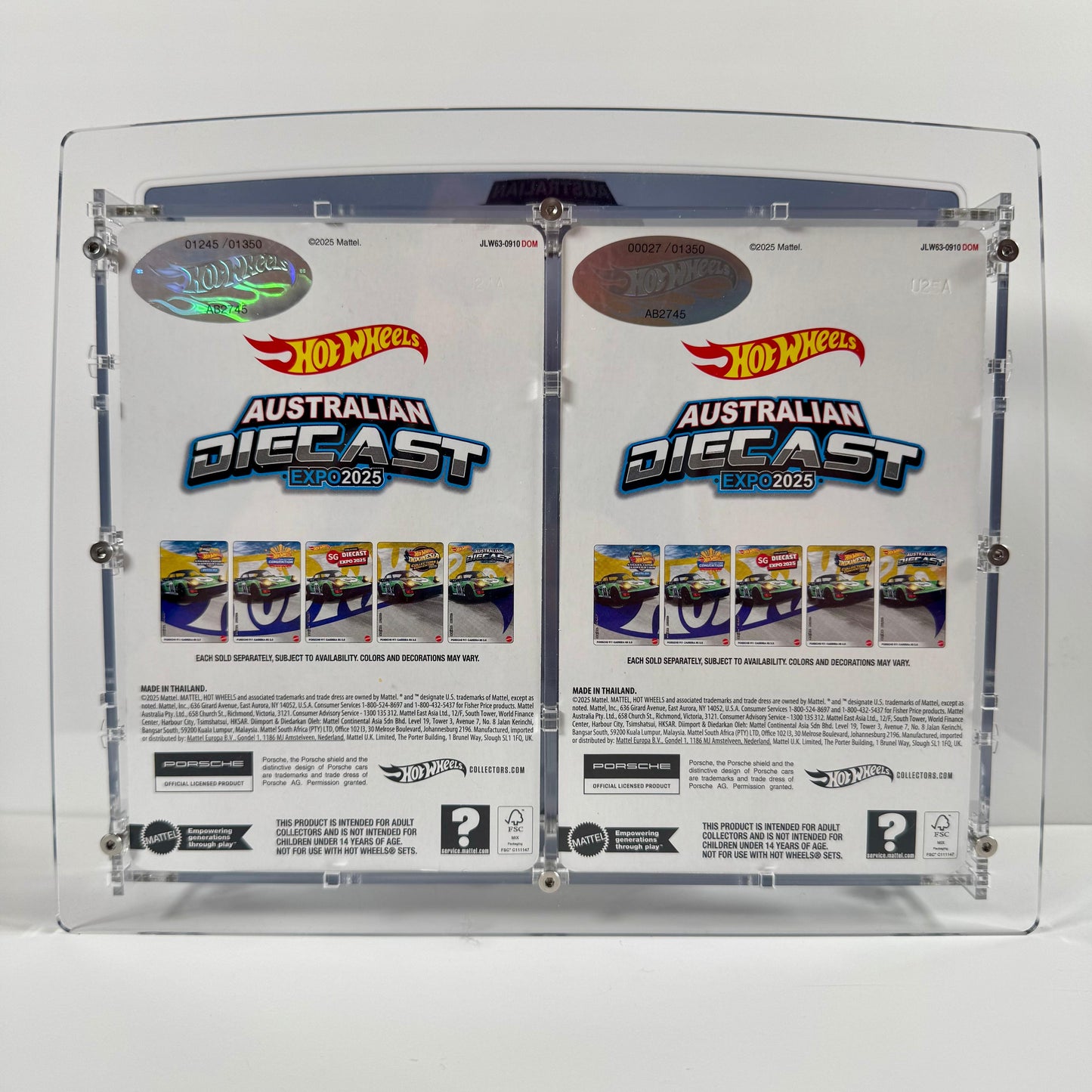 ADE-025 Acrylic Case for Australian Diecast Expo Duo