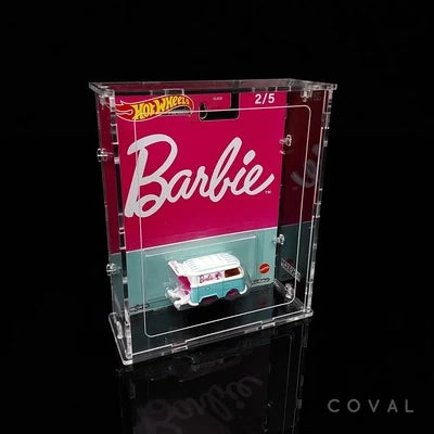 SWC-101 Acrylic Display Case for Single Wide Premium Carded Hot Wheels *Stackable *Wallmountable
