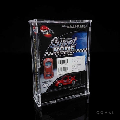 HSR-101B Acrylic Display Case for Single Boxed Sweet Rods Premium Hot Wheels