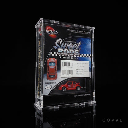 HSR-101B Acrylic Display Case for Single Boxed Sweet Rods Premium Hot Wheels