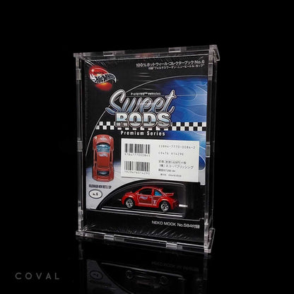 HSR-101B Acrylic Display Case for Single Boxed Sweet Rods Premium Hot Wheels