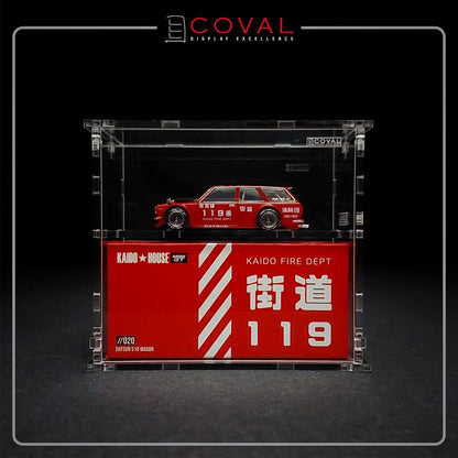 SMG-102KC Acrylic Display Cabinet for Mini GT x Kaido House Car and Box with Vertical Door