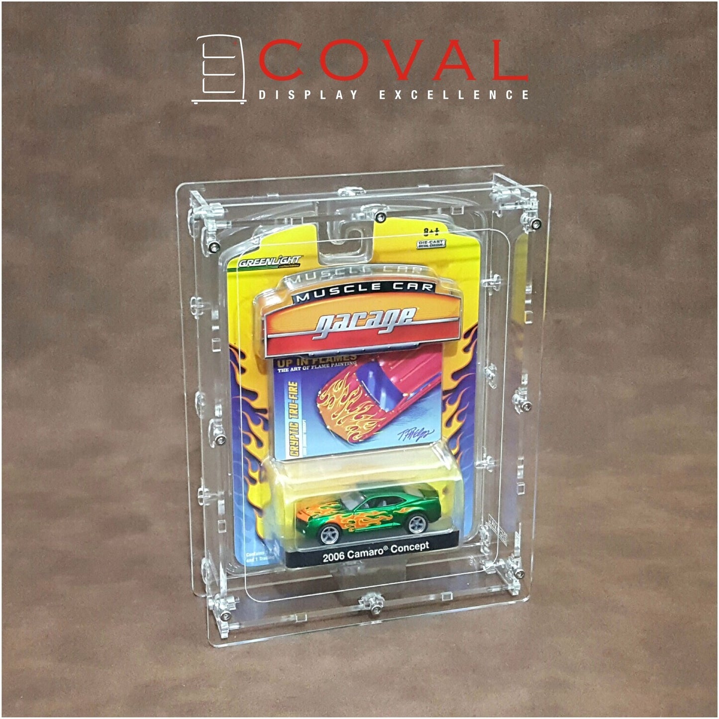 GRB-101 Acrylic Display Case for 1 Greenlight Blister Card