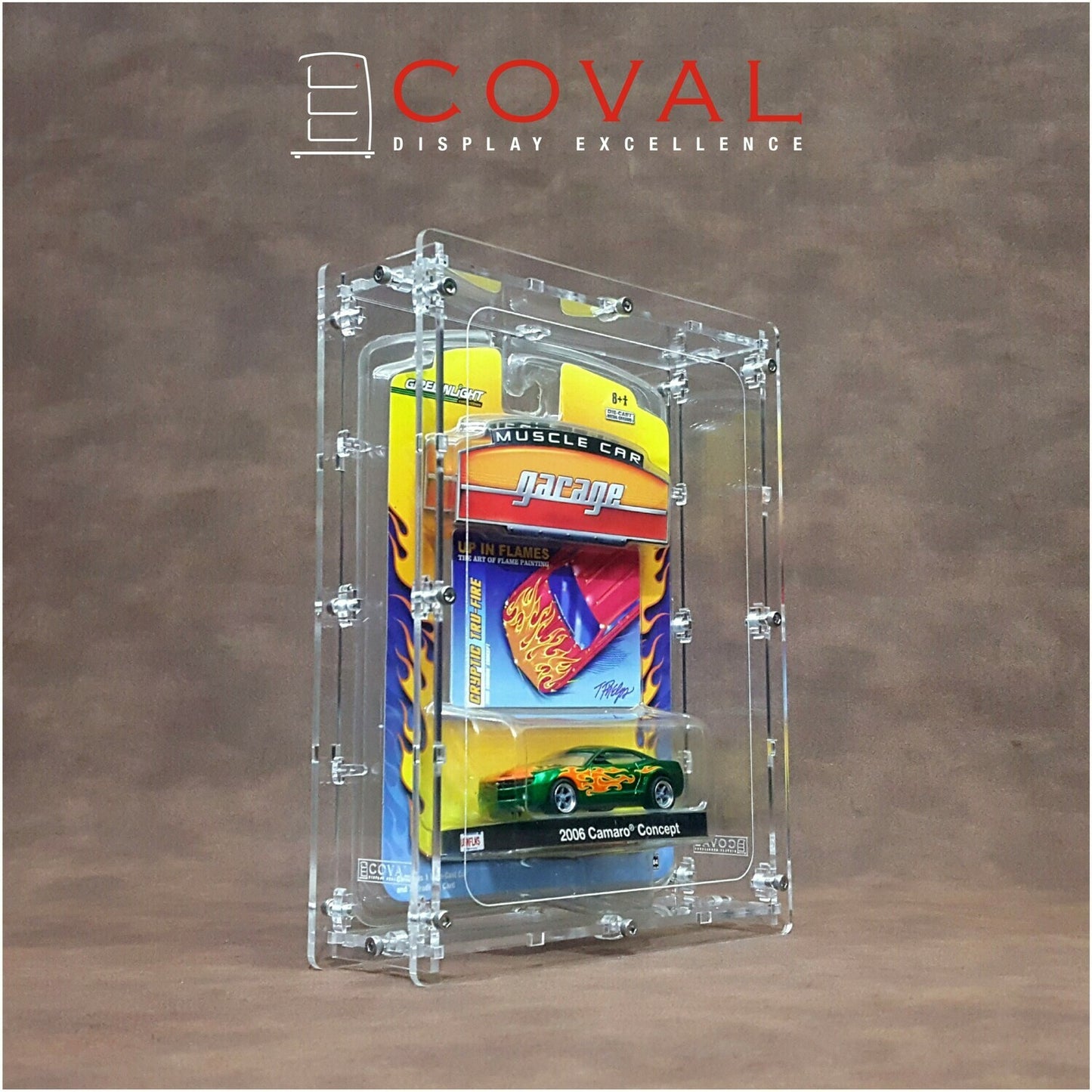 GRB-101 Acrylic Display Case for 1 Greenlight Blister Card