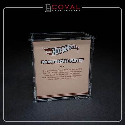 HSD-101MK Acrylic Displays for Single Hot Wheels SDCC Mario Kart 2022