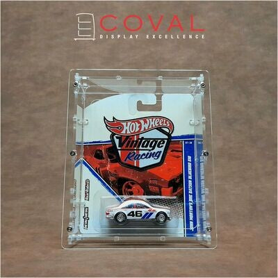 HWC-101 Acrylic Display Case for Single Premium Wide Carded Hot Wheels