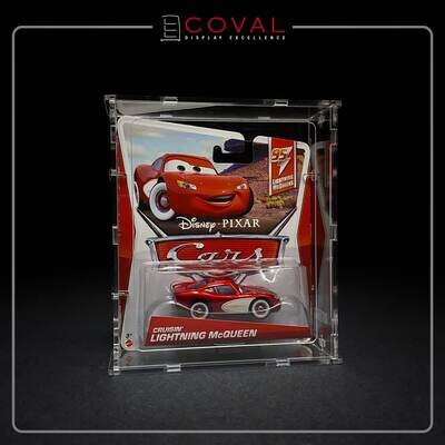 SCC-101 Acrylic Display for 1 Carded Character Cars *Stackable *Wall-mountable