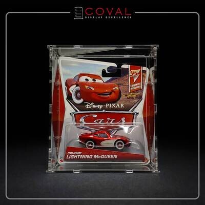 SCC-101 Acrylic Display for 1 Carded Character Cars *Stackable *Wall-mountable