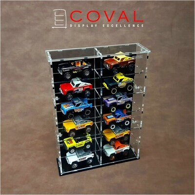 SMD-206 Acrylic Display Cabinet Holds 1/64 Loose Cars Holds 2 x 6