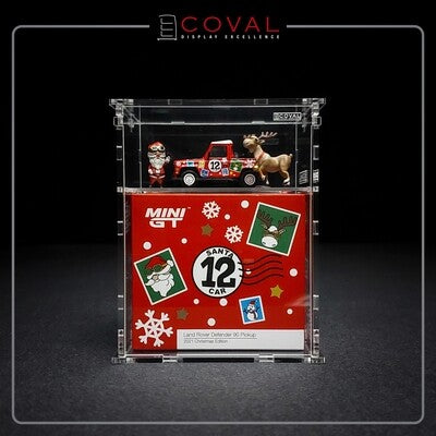 SMG-102LD Acrylic Display Cabinet for Single Limited Edition Mini GT Land Rover Car and Larger Box