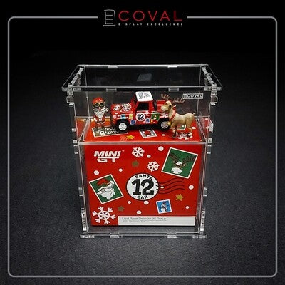 SMG-102LD Acrylic Display Cabinet for Single Limited Edition Mini GT Land Rover Car and Larger Box