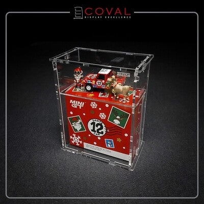 SMG-102LD Acrylic Display Cabinet for Single Limited Edition Mini GT Land Rover Car and Larger Box