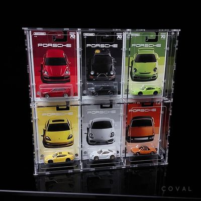 SRC-302 Acrylic Display Case for 3 x 2 Carded RLC and Mainline Hot Wheels *Stackable *Wallmountable
