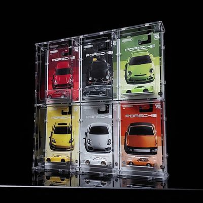 SRC-302 Acrylic Display Case for 3 x 2 Carded RLC and Mainline Hot Wheels *Stackable *Wallmountable