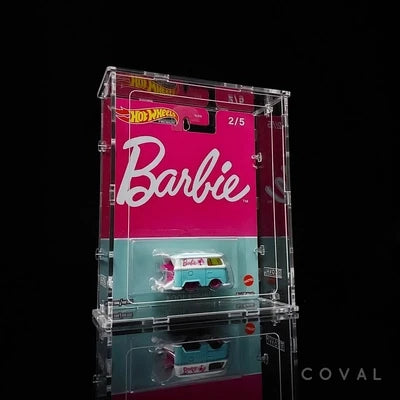 SWC-101 Acrylic Display Case for Single Wide Premium Carded Hot Wheels *Stackable *Wallmountable